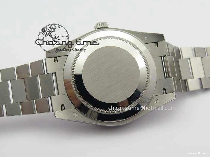 0521 Day-Date 40mm 228206 SS Noob 1:1 Best Edition Quadrant Textured Ice Blue Dial On SS Bracelet A Timeless 3801